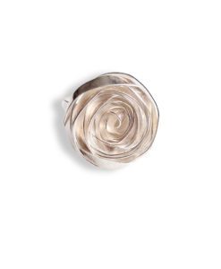 Romantic Rose Cocktail Ring - sterling silver