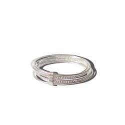 Silver-Semainier-Bracelet - on white background